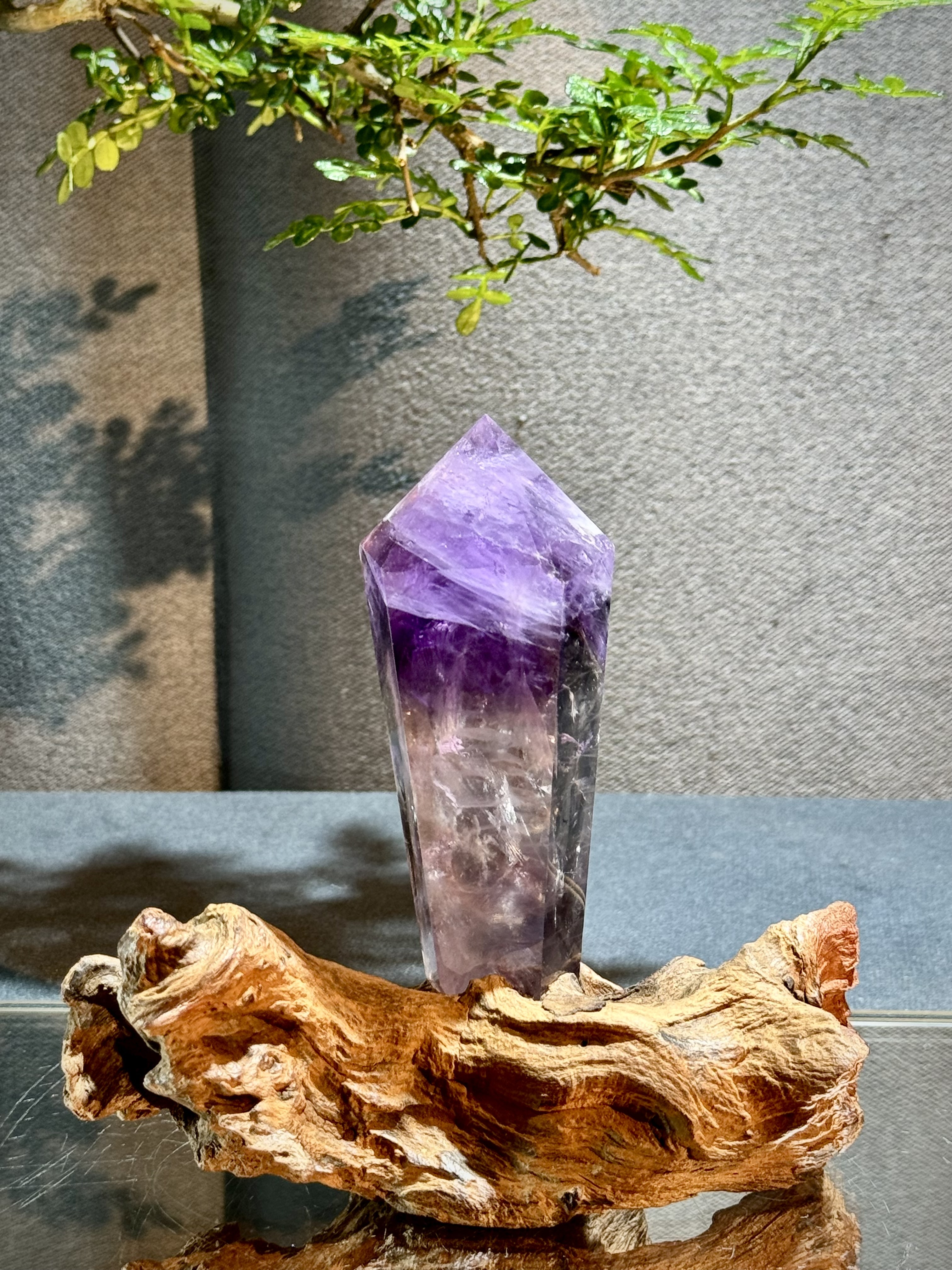 紫水晶權杖擺件 8726