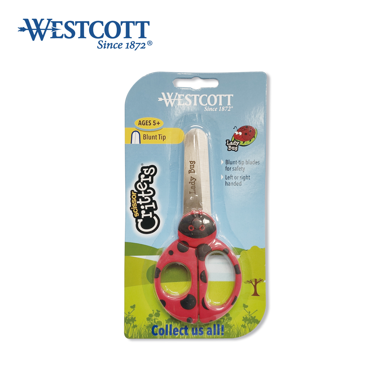 WESTCOTT #16207-SK121 5" 小甲蟲兒童安全剪刀