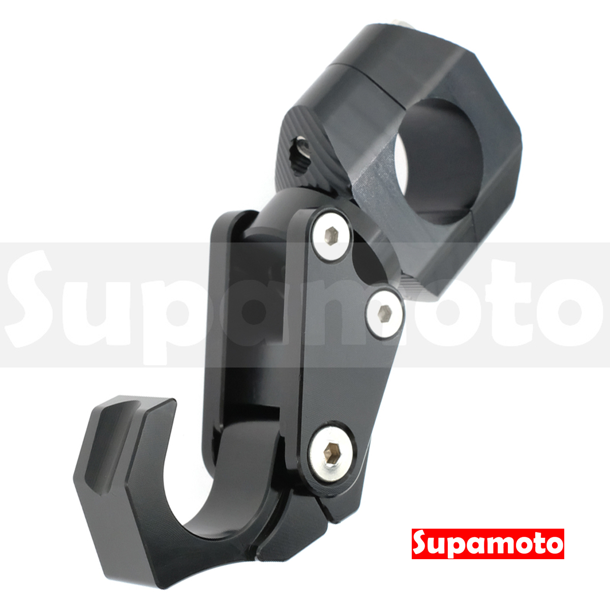 -Supamoto- 機車摺疊掛勾—HK19 (通用/改裝/車把/龍頭/購物安全帽掛鈎/CNC/鋁合金)