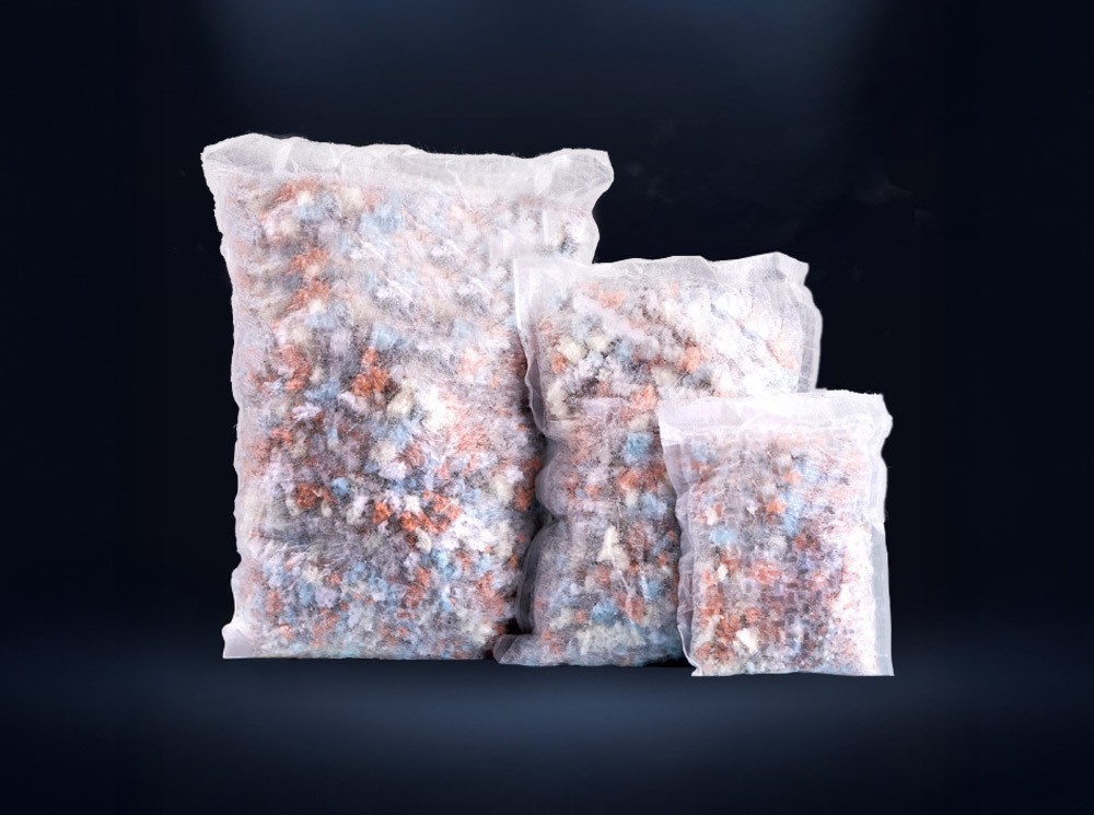 格濾小Q小巧袋裝設計，適用多種過濾器，讓您的魚缸水質持久清澈透明，維護更輕鬆