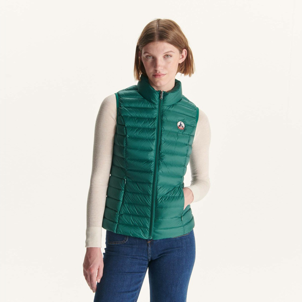 【JOTT】SED經典款羽絨背心(湖綠)