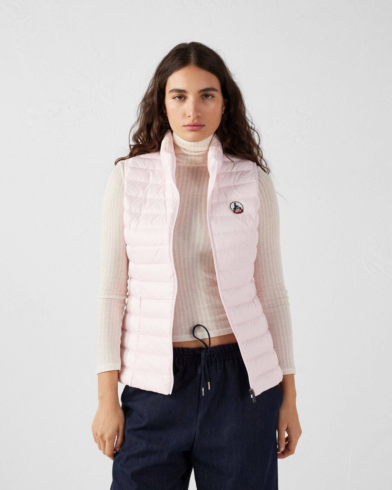 【JOTT】SED經典款羽絨背心(淺粉)