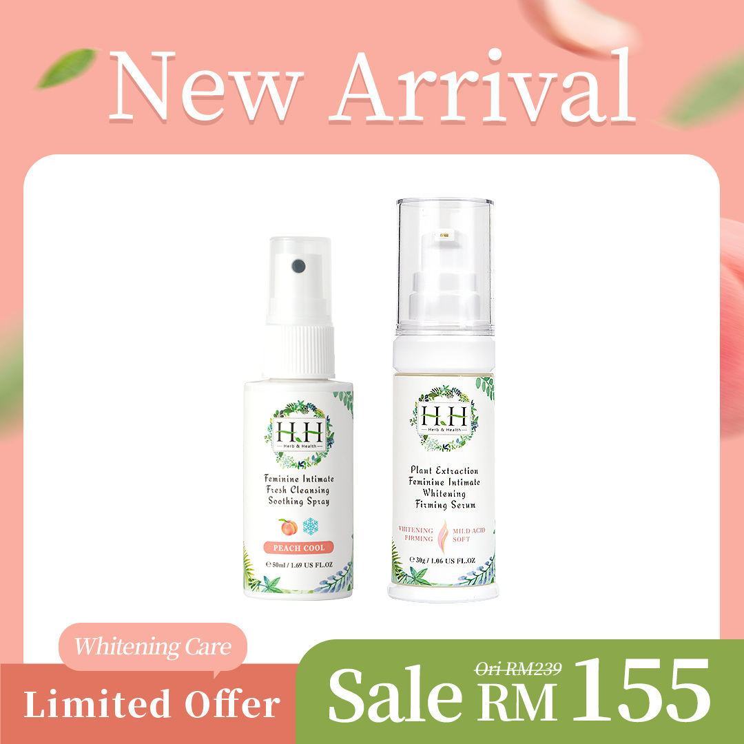 HH Soothing Spray(50ml) + Whitening Serum(30ml)