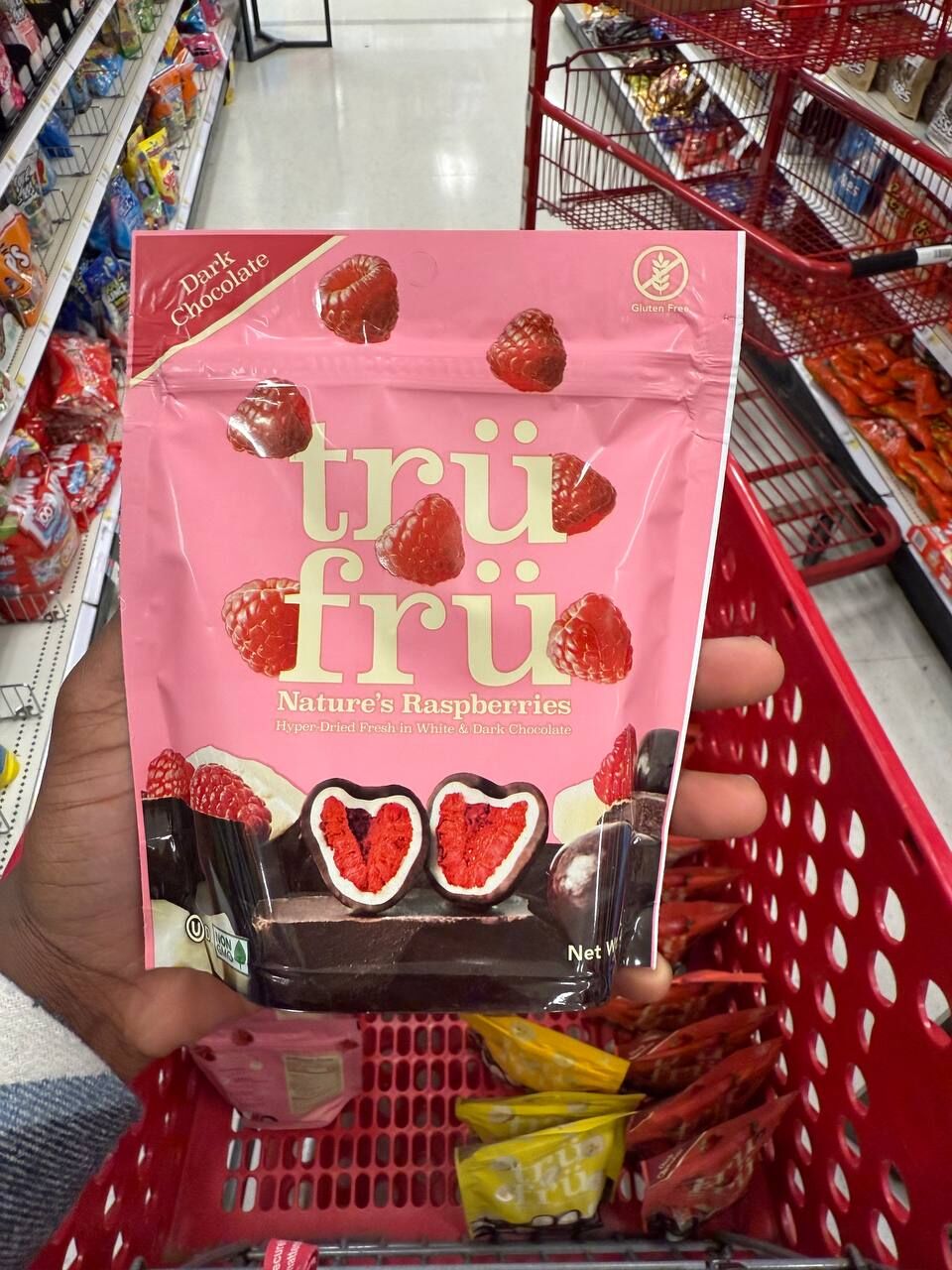 [U] CW TRU FRU NATURE'S RASPBERRIES DARK CHOCOLATE, 850241008057 (UCW52)