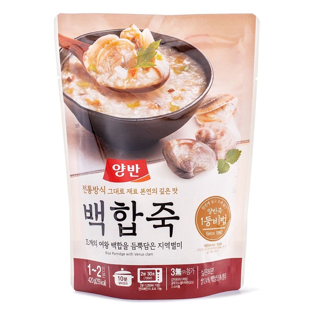 Korea Venus Clam Soup Porridge8801047169307 exp.2025.03.24