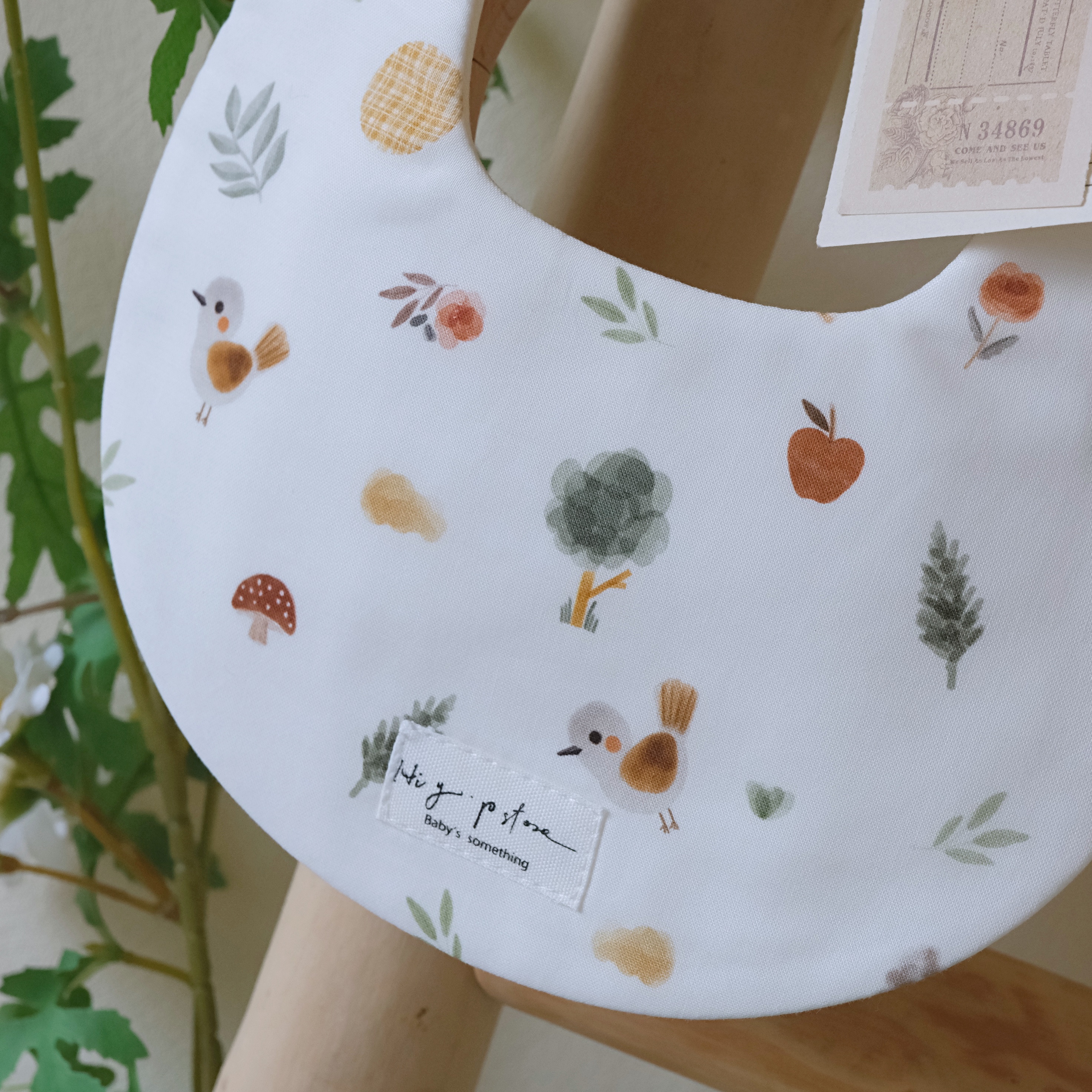 Hi Y.P store-手作圍兜-晨曦鳥羽