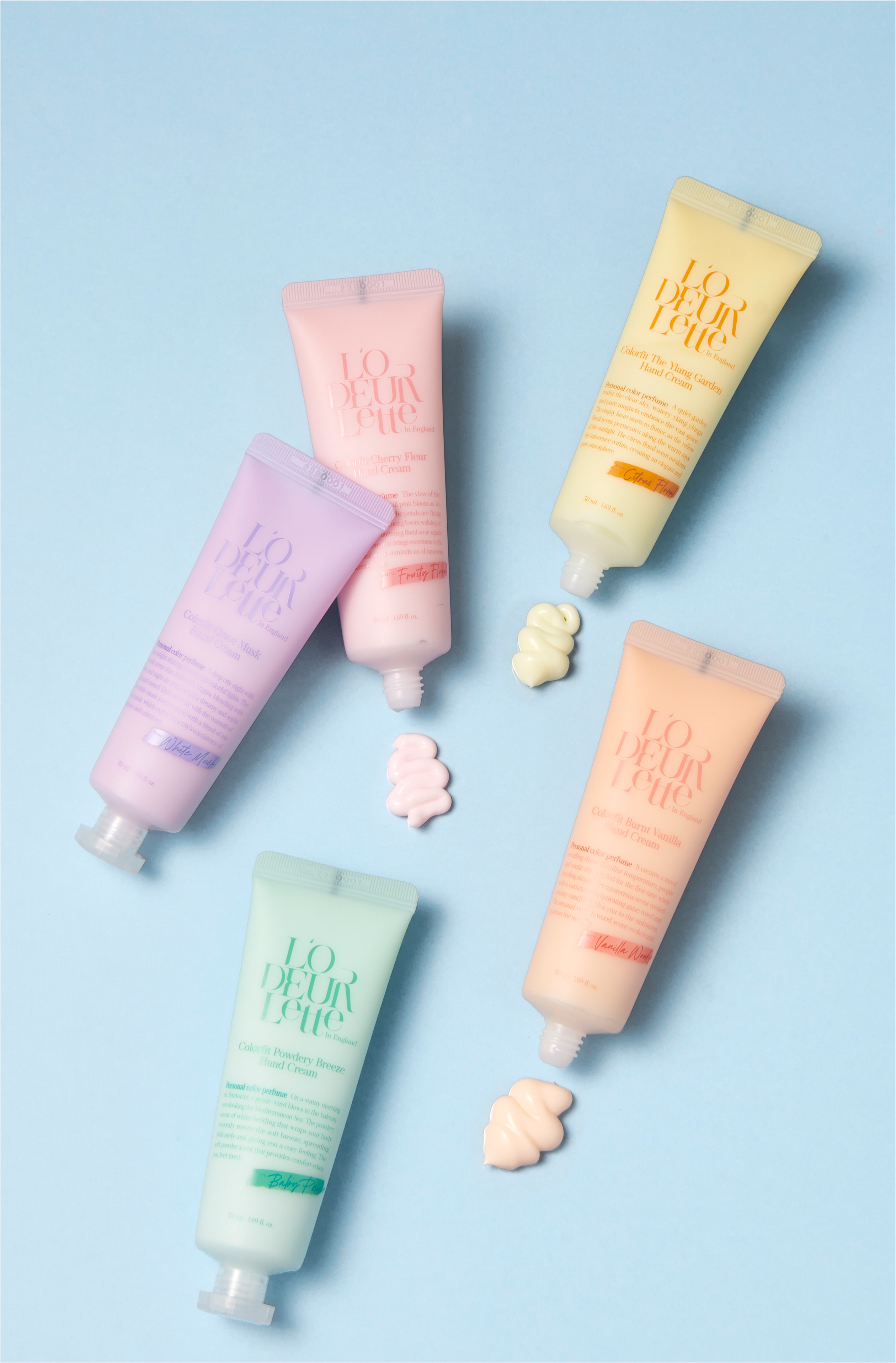 韓國L’ODEURLETTE colorfit香水護手霜