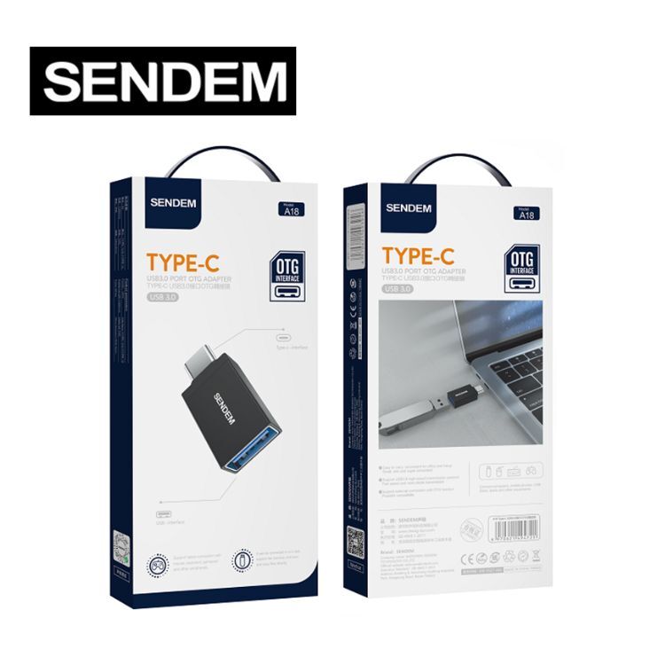 SENDEM USB 3.0 Type-C OTG 轉接頭 A18