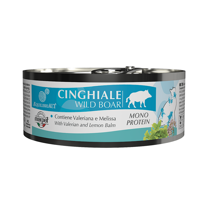 Italy Marpet Equilibria Cat Wet Food - Wild Boar．85g [Original Box of 12 Cans]