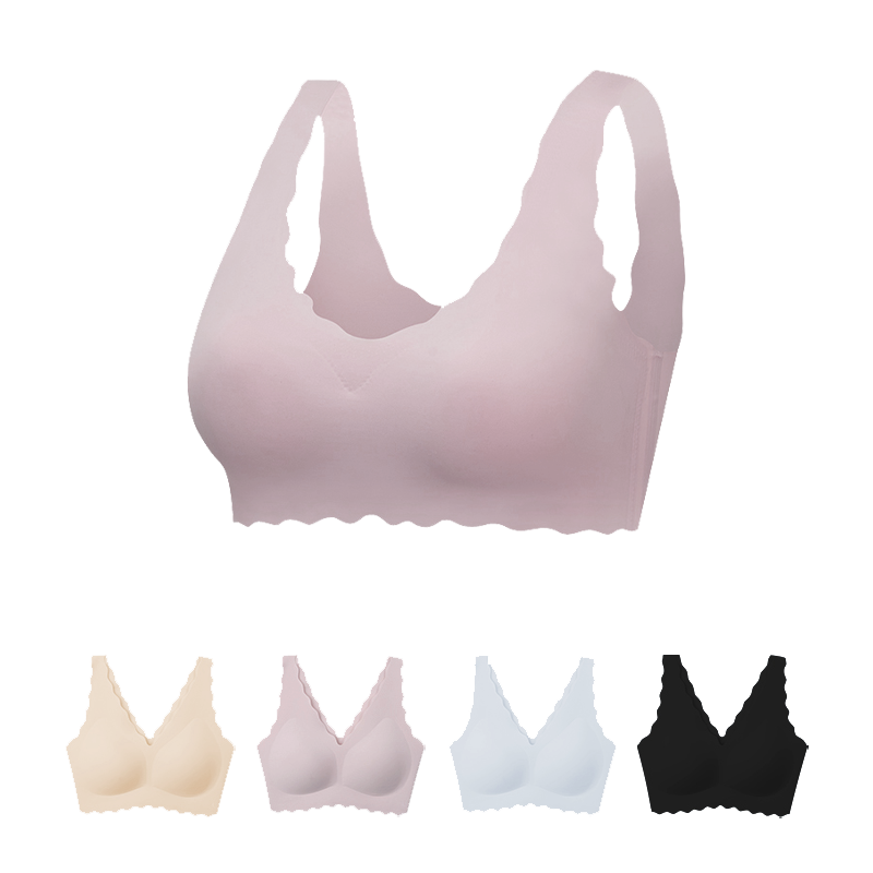 浪花V領可拆式無痕內衣