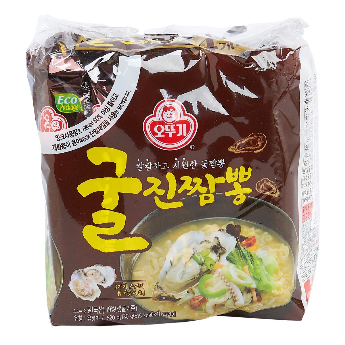 Ottogi - [Import form Korea]Jin Jjambbong Ramen Noodle (Spicy Oyster Flavor) 880104