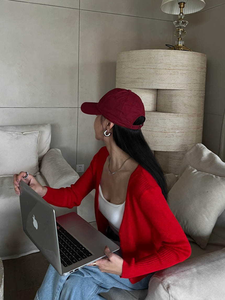 16針短版針織外套*7色