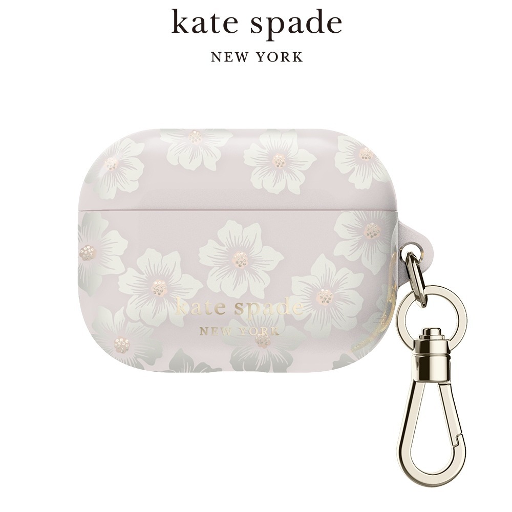 【kate spade】AirPods Pro (第1/2代) 保護殼套 經典蜀葵