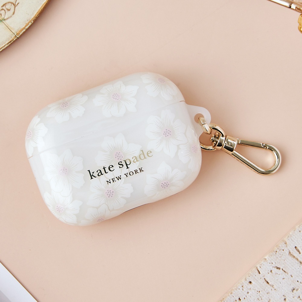 【kate spade】AirPods Pro (第1/2代) 保護殼套 經典蜀葵