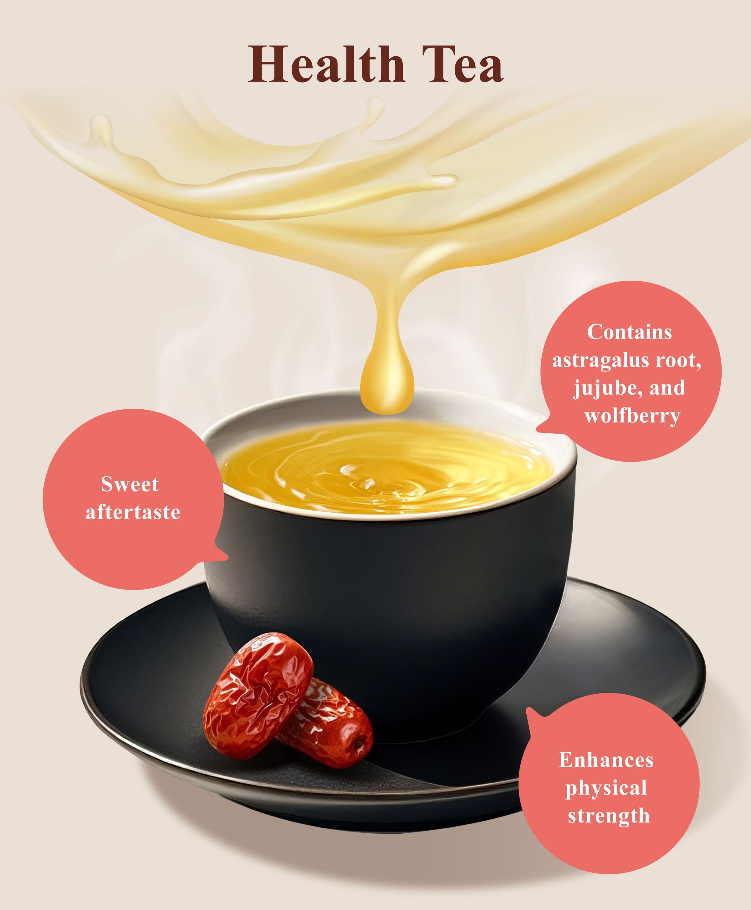 Dengyi Health Tea Features