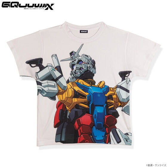 242493 Pbandai 預訂 2026/1月 機動戦士Gundam GQuuuuuuX フルパネルTシャツ 白いガンダム