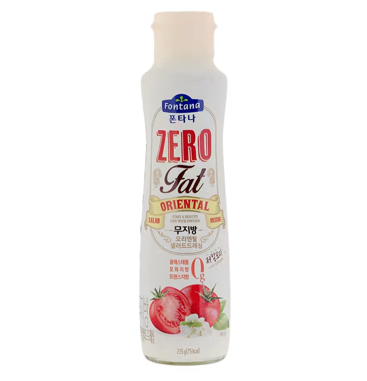 Fontana Zero Fat Oriental Dressing 230g8801005924221 EXP.2025.12.20