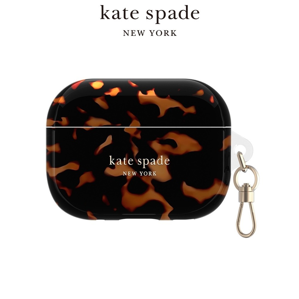 【kate spade】AirPods Pro (第1/2代) 保護殼套 華麗玳瑁