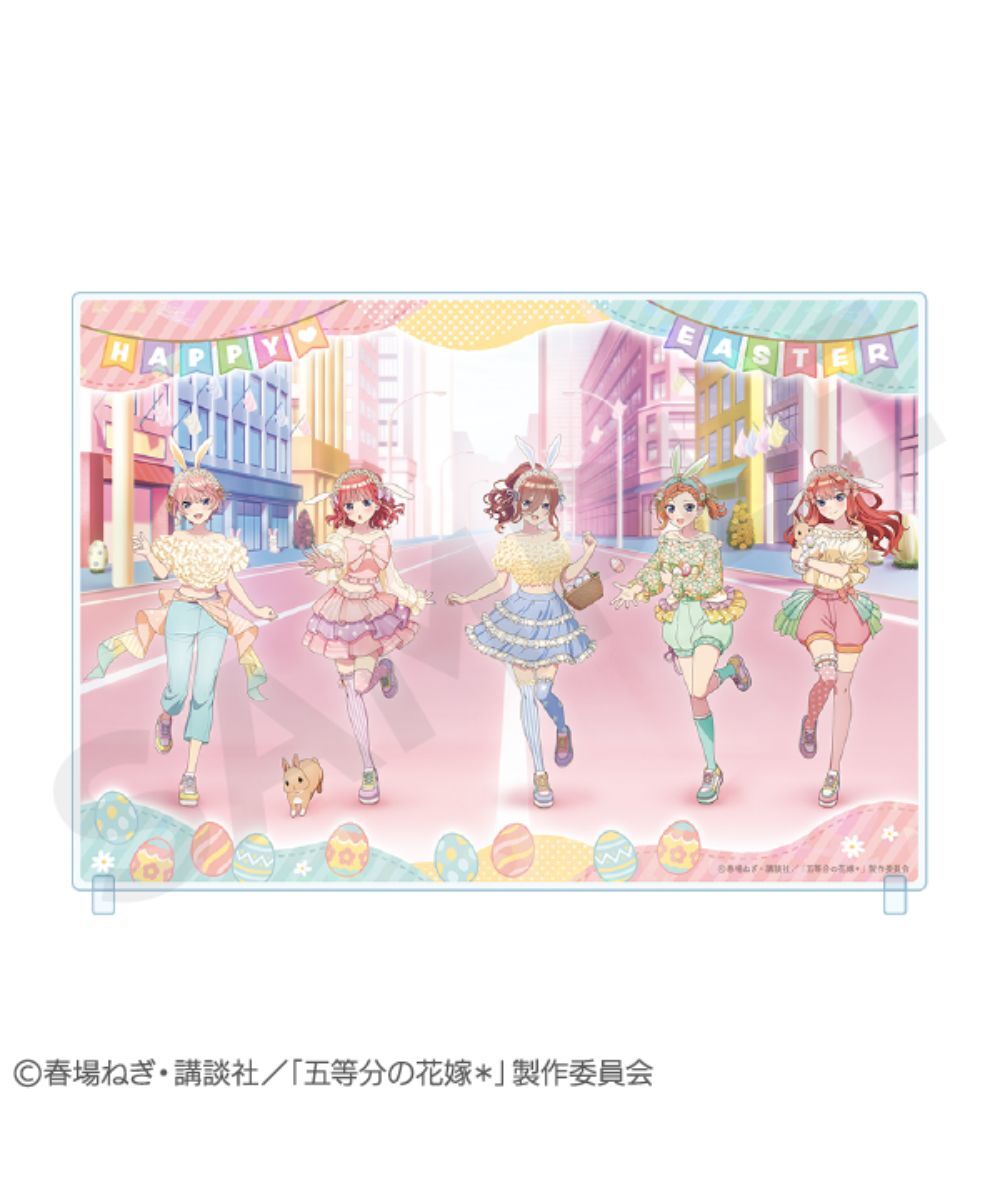 預購-「五等分的新娘*」壓克力板【日本進口精品】