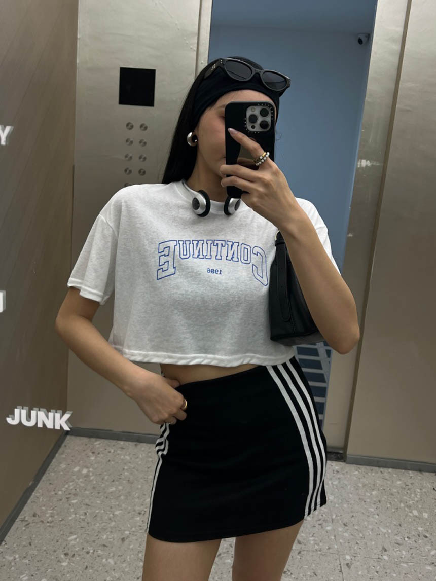 CONTINUE短版美式上衣*5色