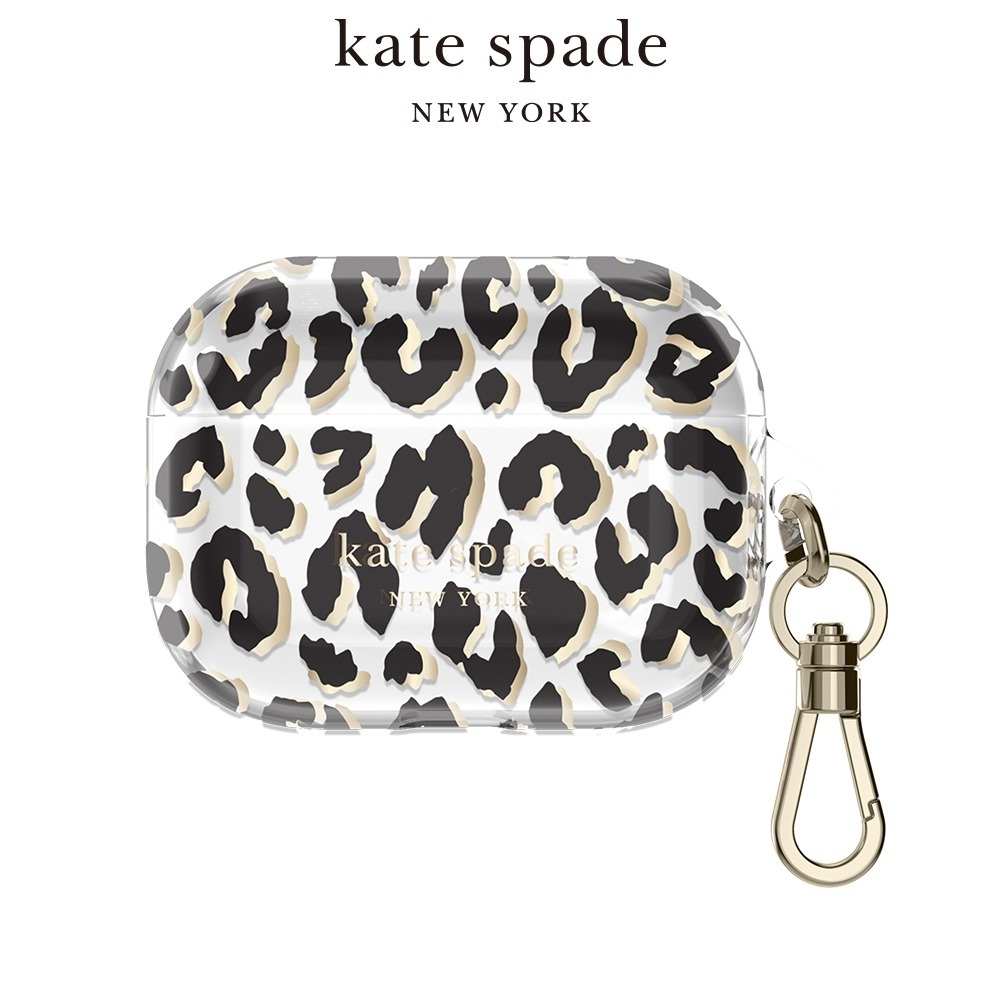 【kate spade】AirPods Pro (第1/2代) 保護殼套 性感豹紋