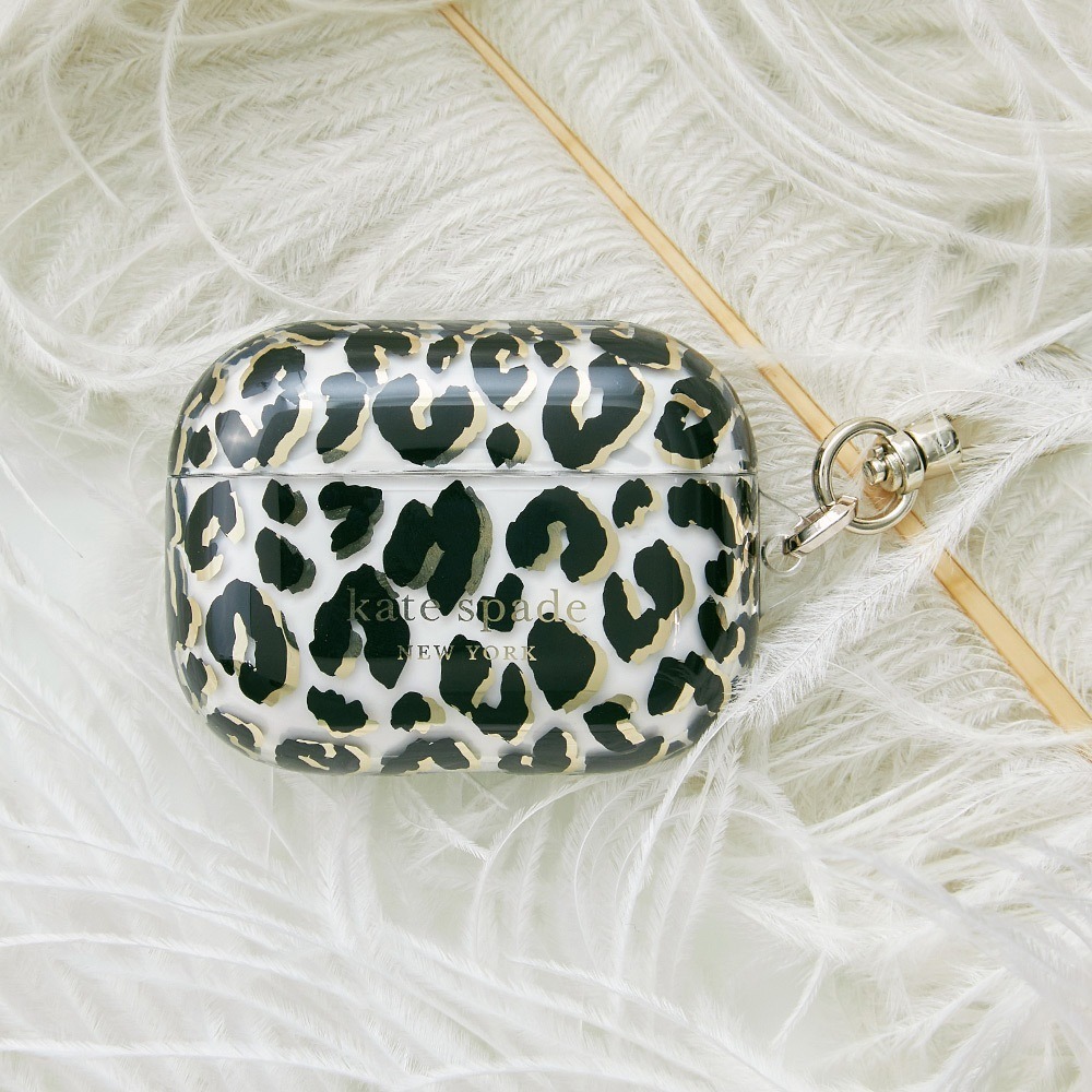 【kate spade】AirPods Pro (第1/2代) 保護殼套 性感豹紋