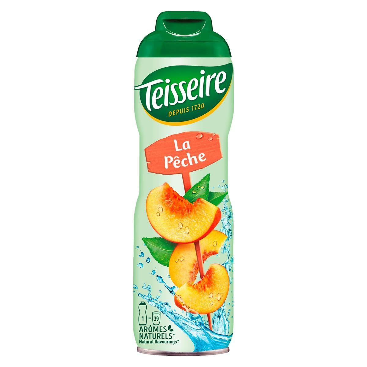 法國濃縮蜜桃汁飲品 France Concentrated Fruit Drinks Peach 600毫升/ 樽