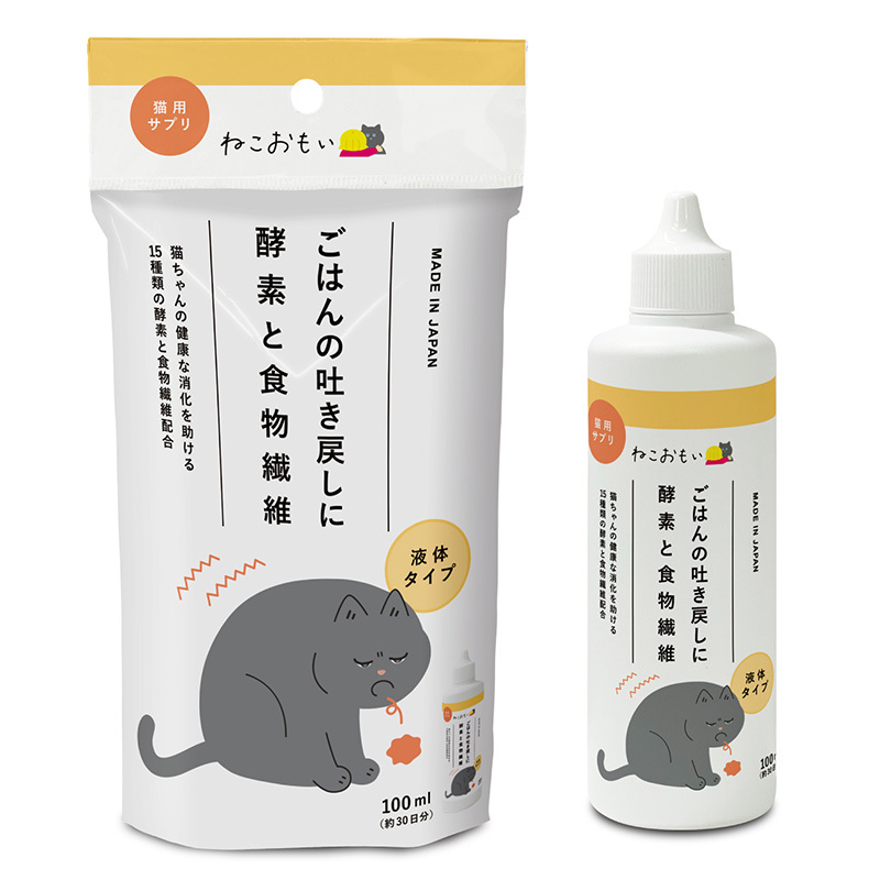 TAURUS 貓用 15種酵素 食物纖維補充液 100ml