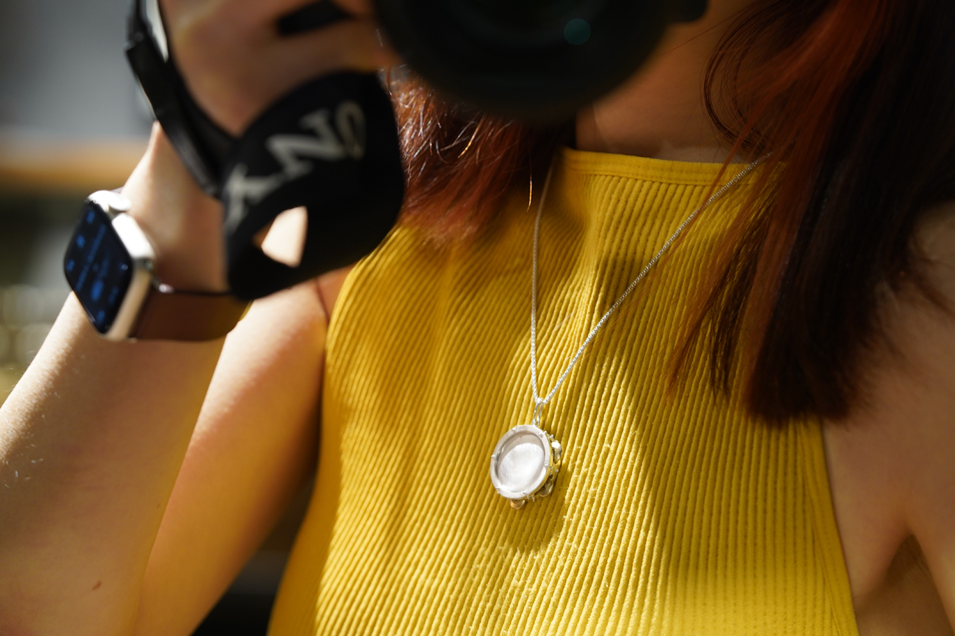 銀匠 立體手鼓吊墜