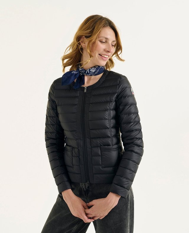 【JOTT】DOU經典款香奈兒羽絨外套(黑)