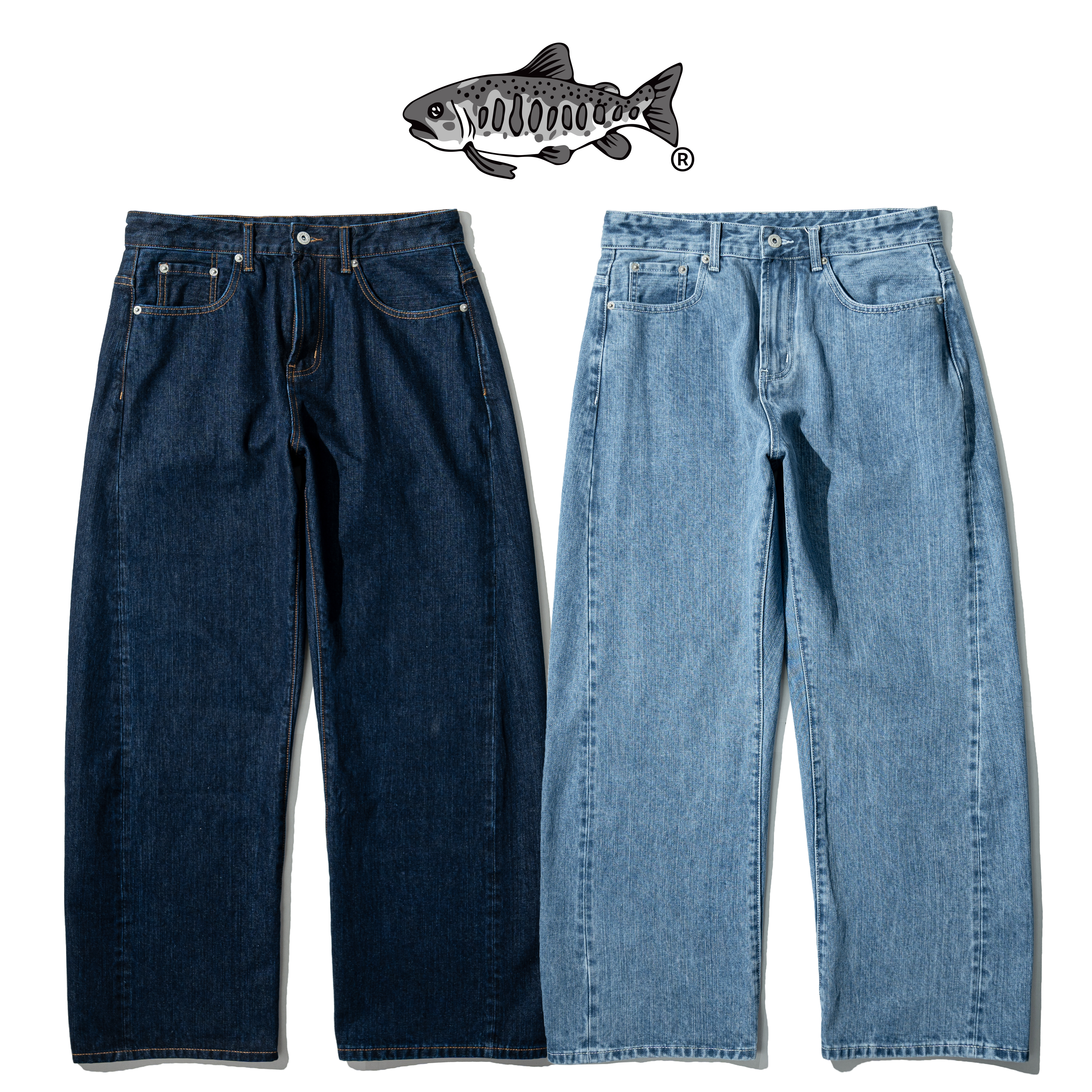 AGILITY Selvedge Baggy  Jeans 寬直筒 赤耳 牛仔長褲 [ADE-P00]