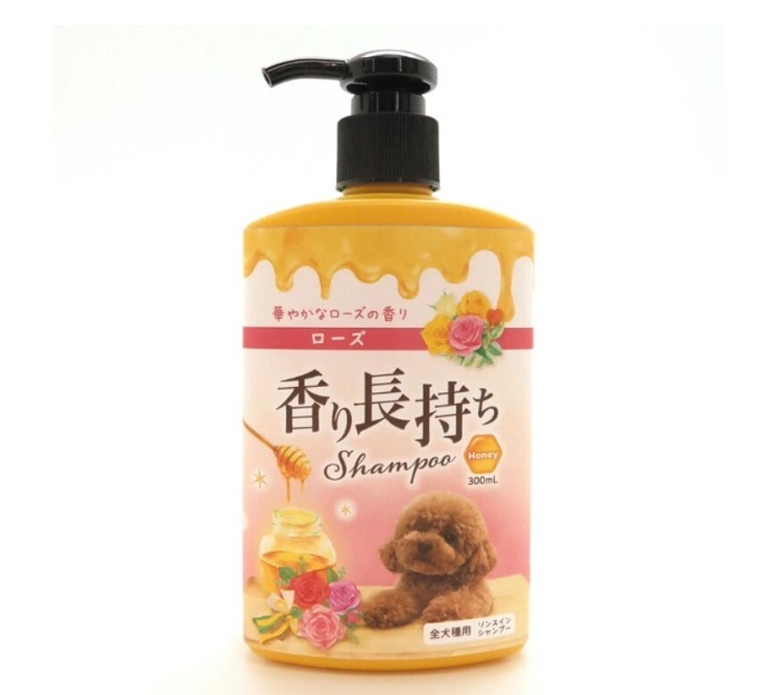 NICHIDO 玫瑰花香蜜糖洗毛液 300ml