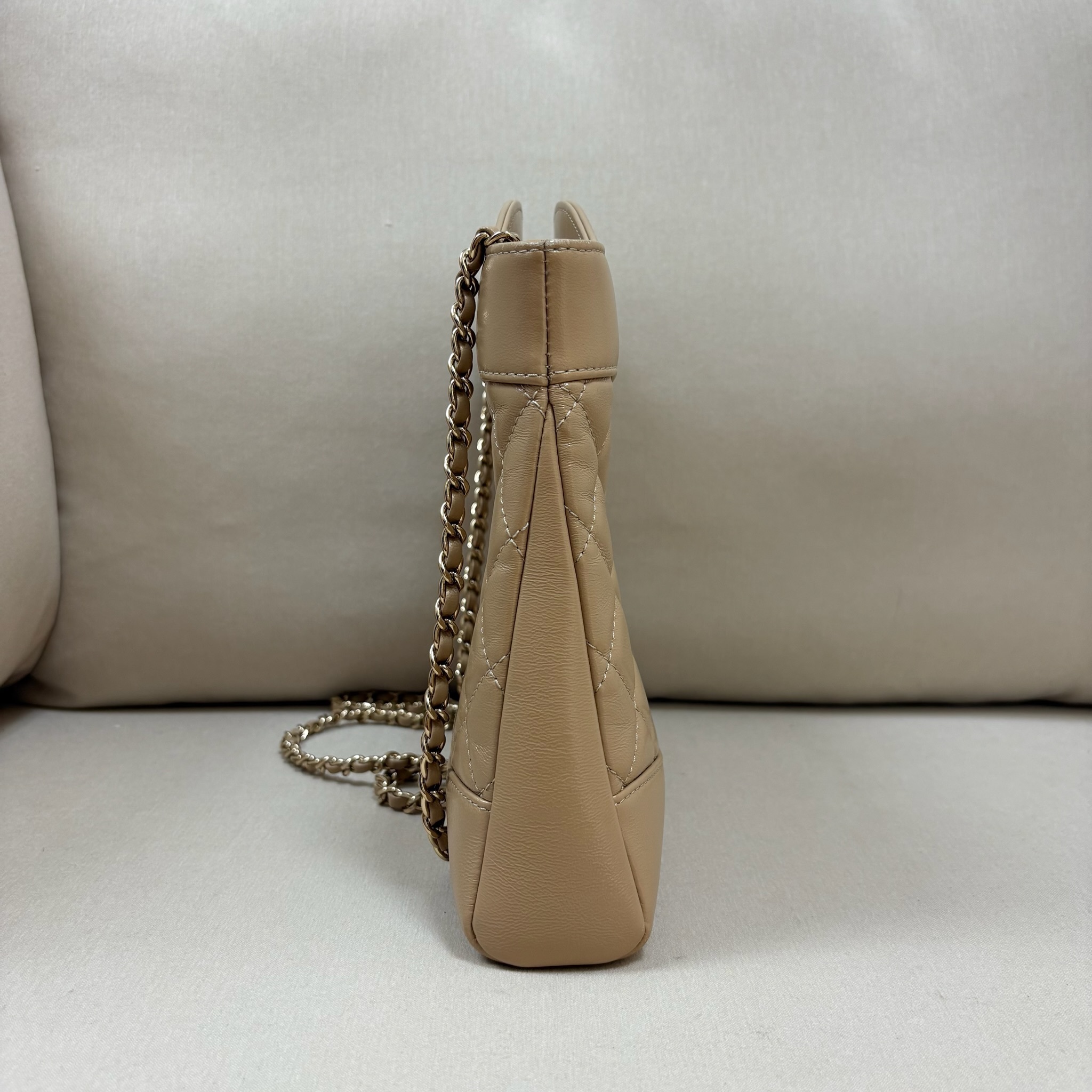 Chanel 31 Nano Bag - Beige / Ghw