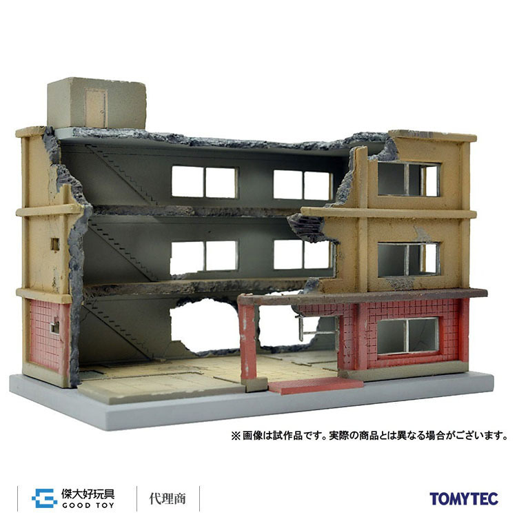 TOMYTEC 311867 建物 DCM03 Dio Com 被破壞的建築 B