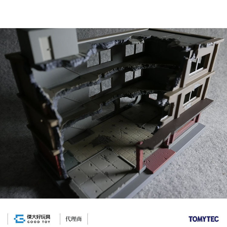 TOMYTEC 311867 建物 DCM03 Dio Com 被破壞的建築 B