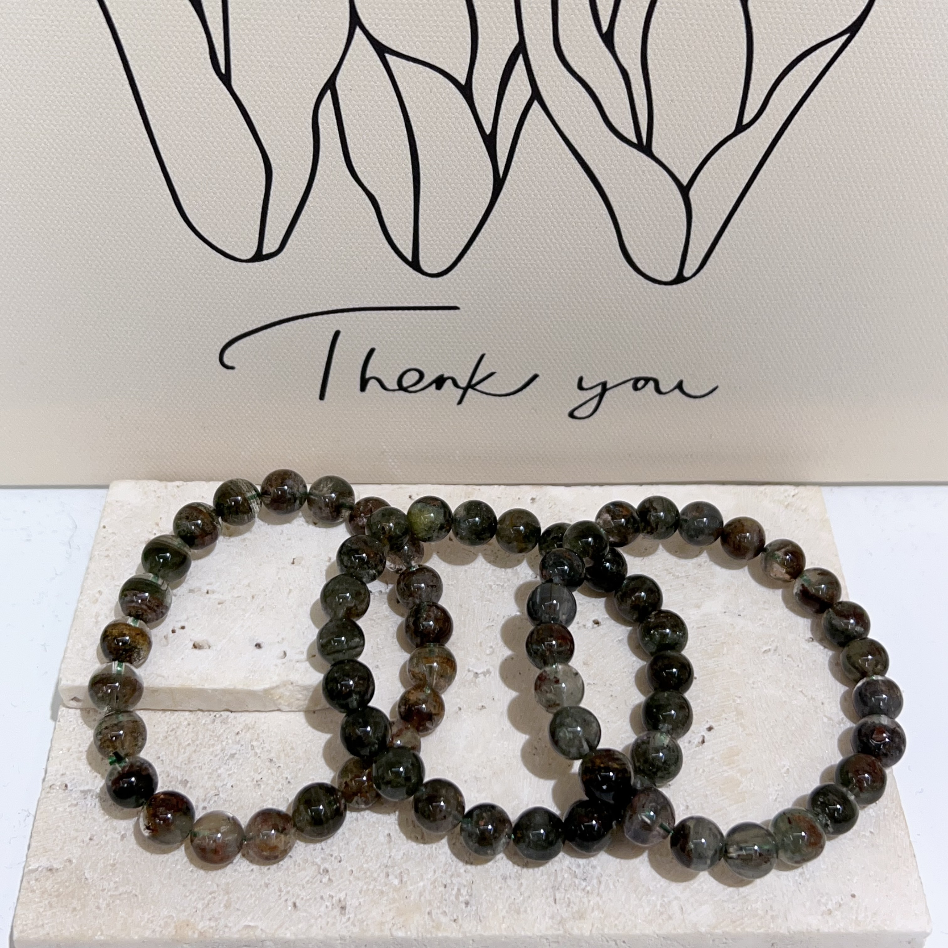 紅綠幽靈手串 9mm