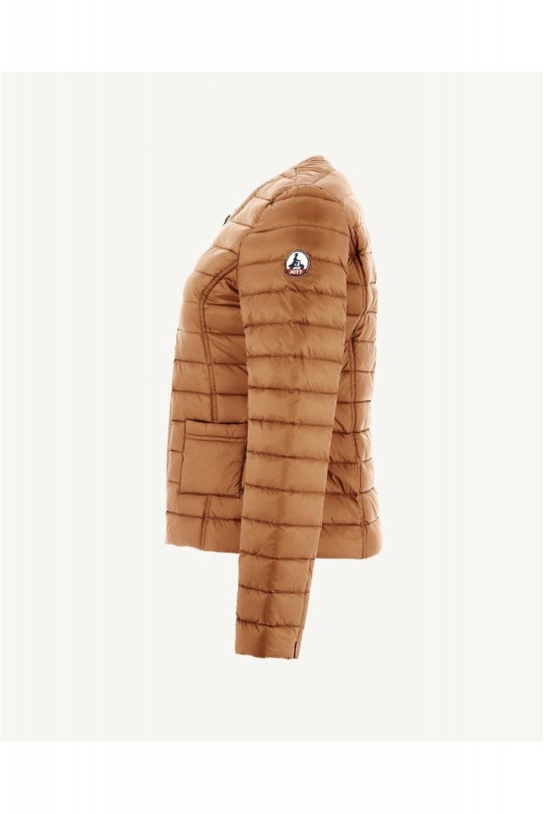 【JOTT】DOU經典款香奈兒羽絨外套(駝)