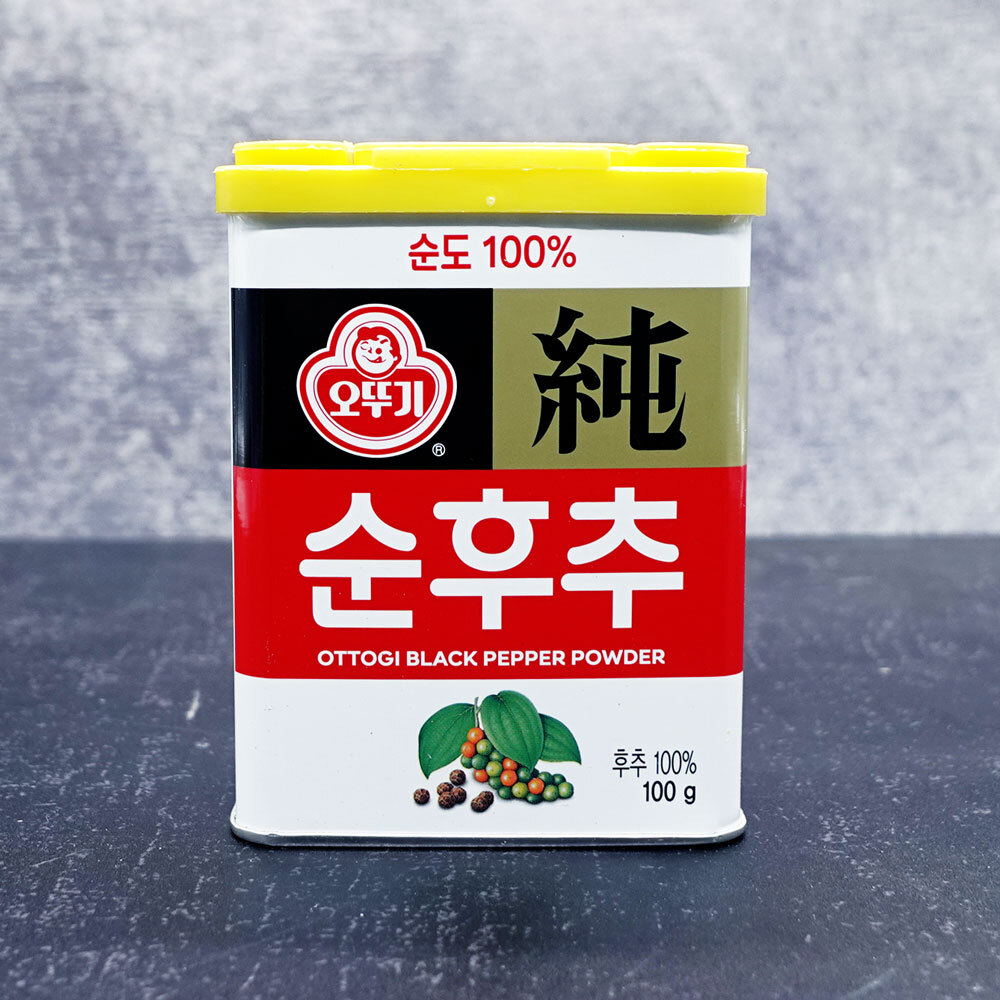 Ottogi - Korean 100% Pure Black Pepper Powder 100g8801045450421 EXP.2027.02.06