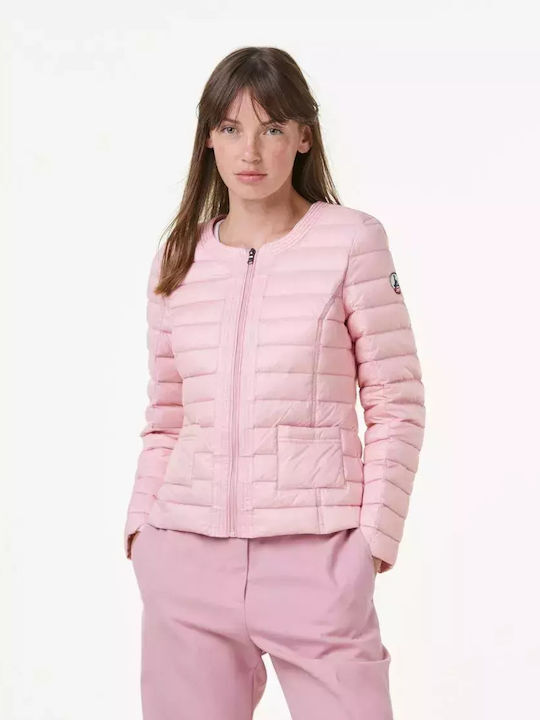 【JOTT】DOU經典款香奈兒羽絨外套(粉)