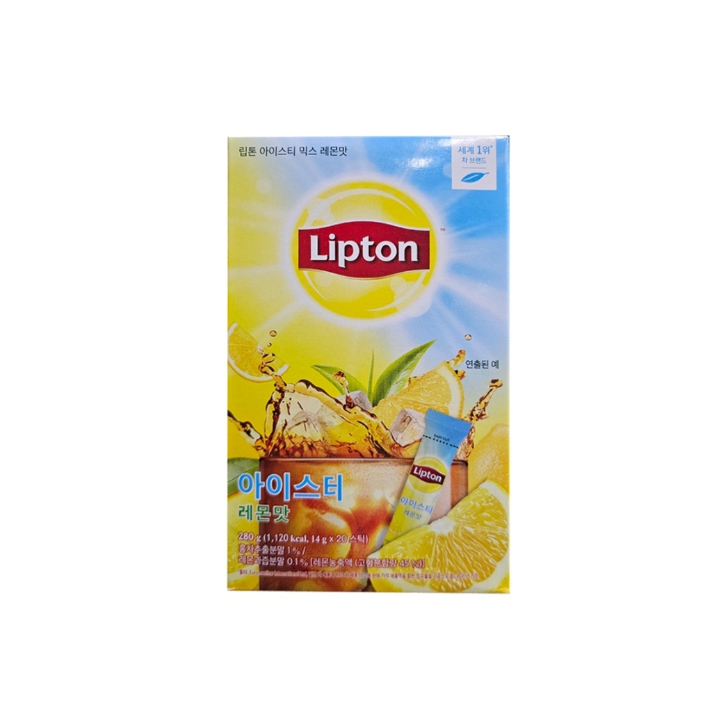 lipton Liquid lced Tea peach flavor 14g x 20pcs8809971320061 EXP.2026.09.19