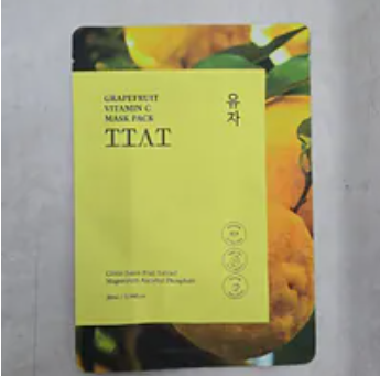 [S] PLU 8809511538000 TTAT GRAPEFRUIT VITAMIN C MASK PACK, 8809511538000 (SPLU32)