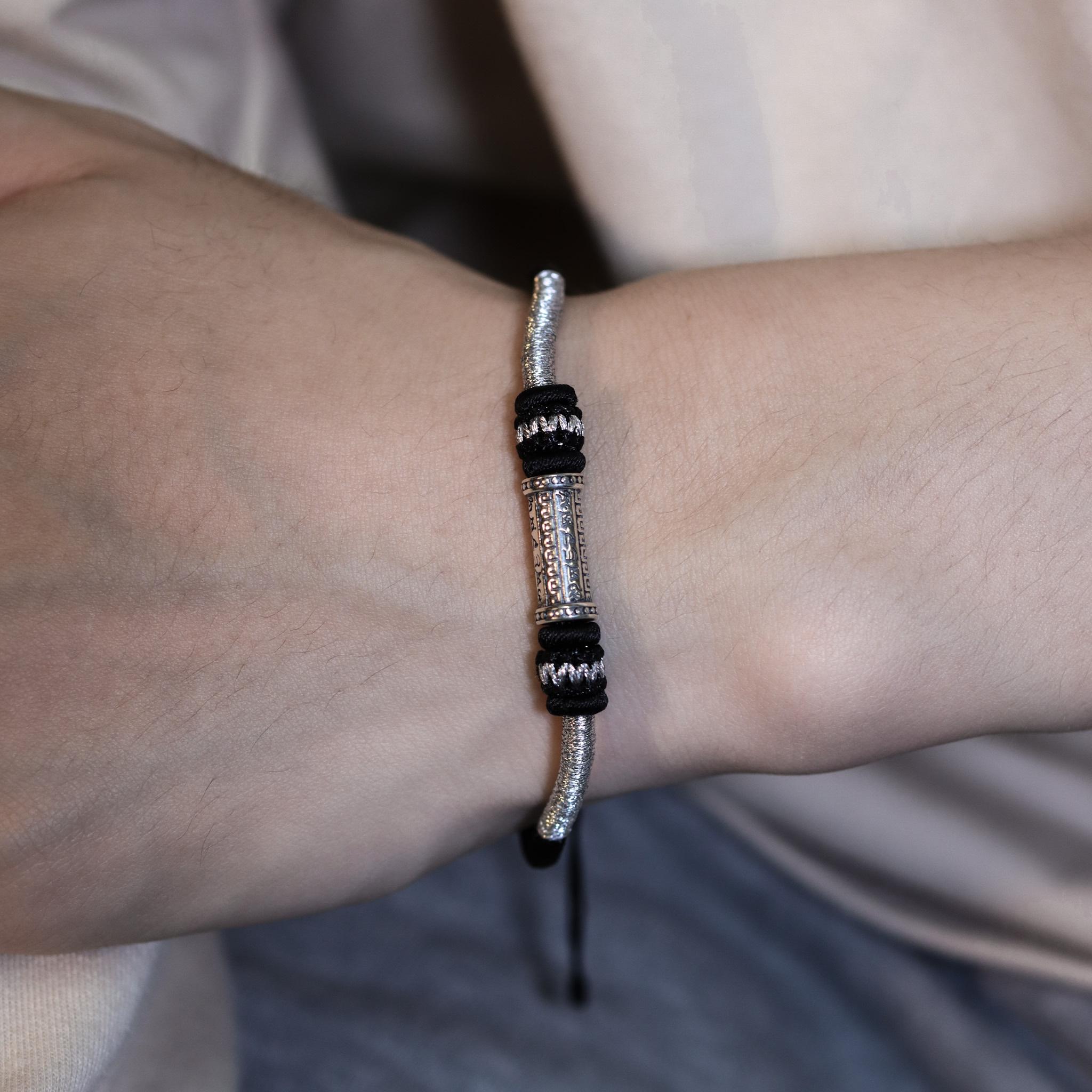 | 999足銀丨僻邪真言玄學手繩  | BR1314 |