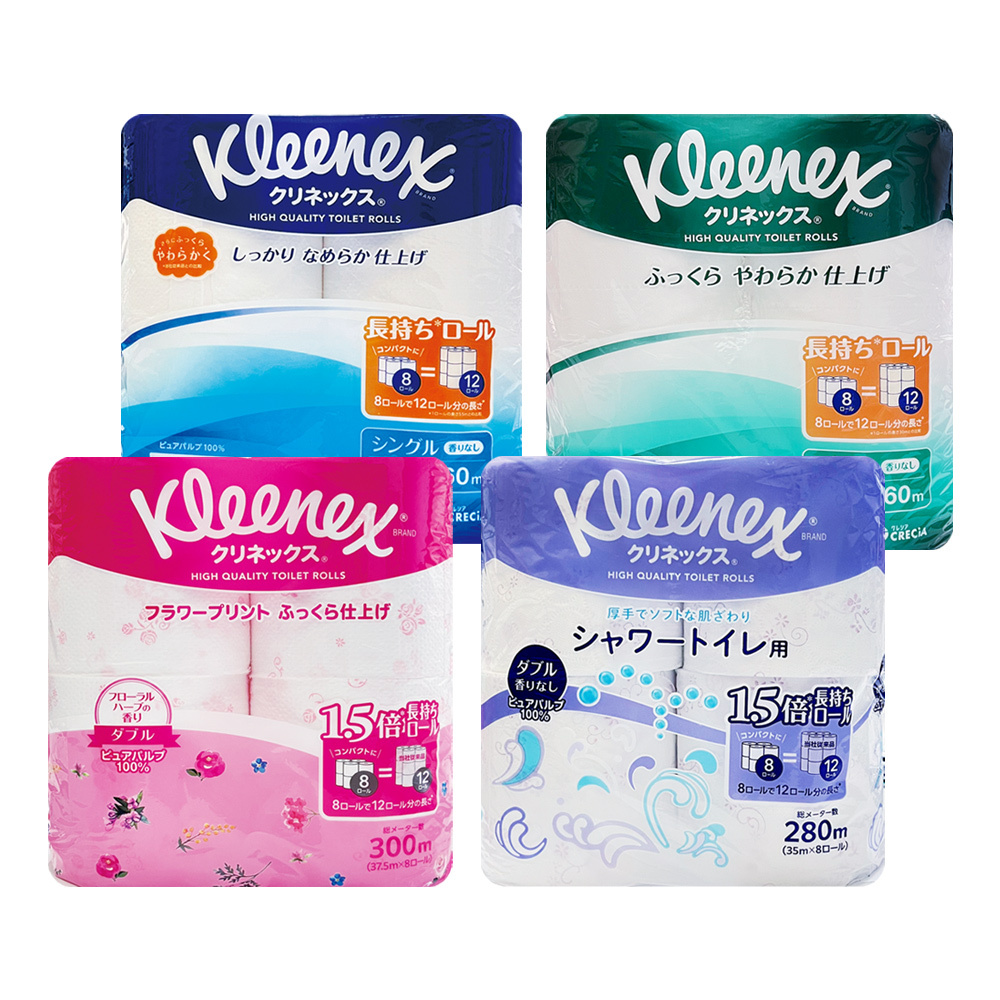 日本【Kleenex】捲筒衛生紙(多款任選)