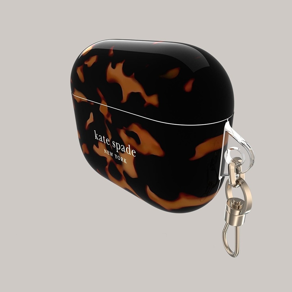 【kate spade】 AirPods 第 3 代 保護殼套 耳機殼套 硬殼 華麗玳瑁