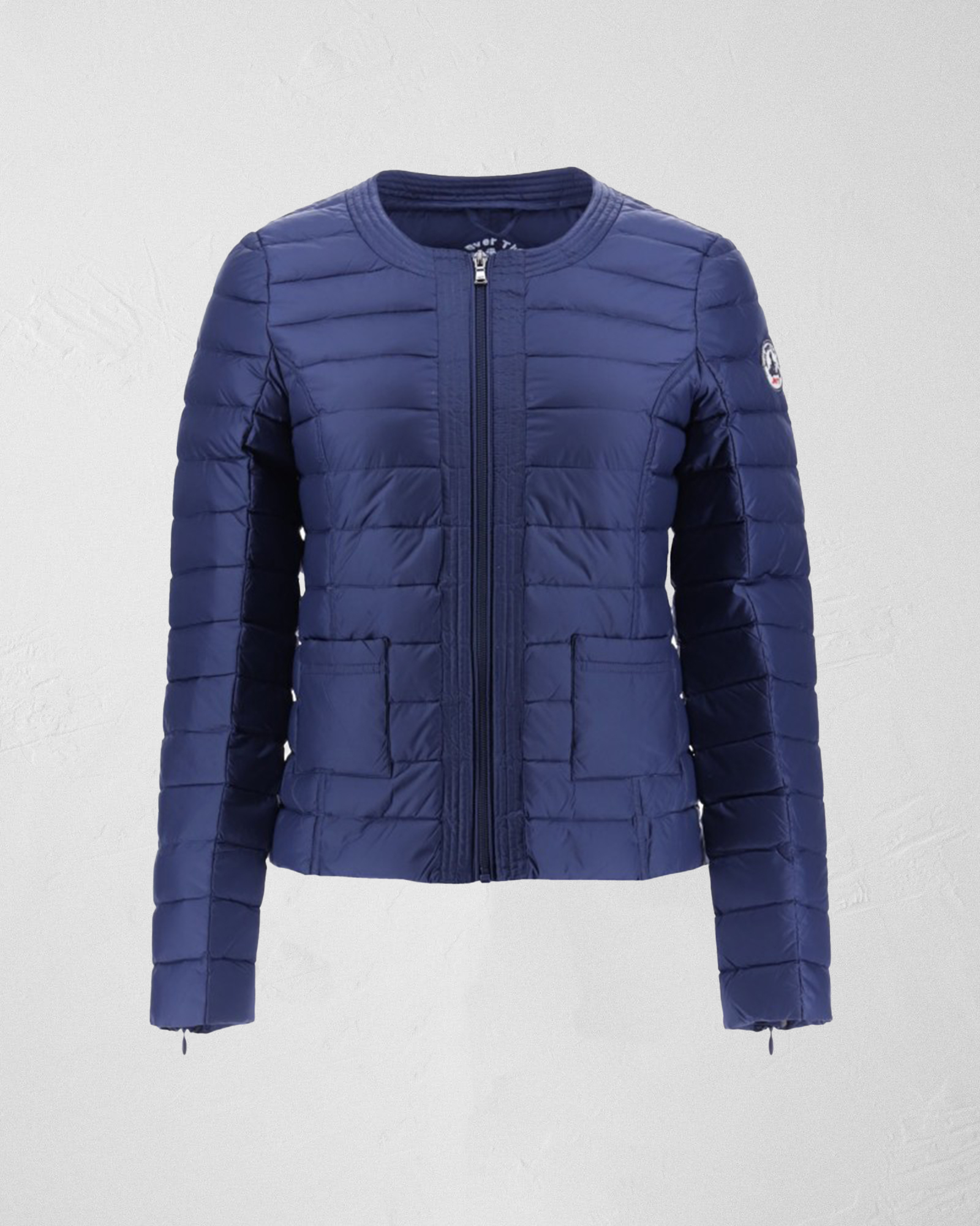 【JOTT】DOU經典款香奈兒羽絨外套(單寧藍)