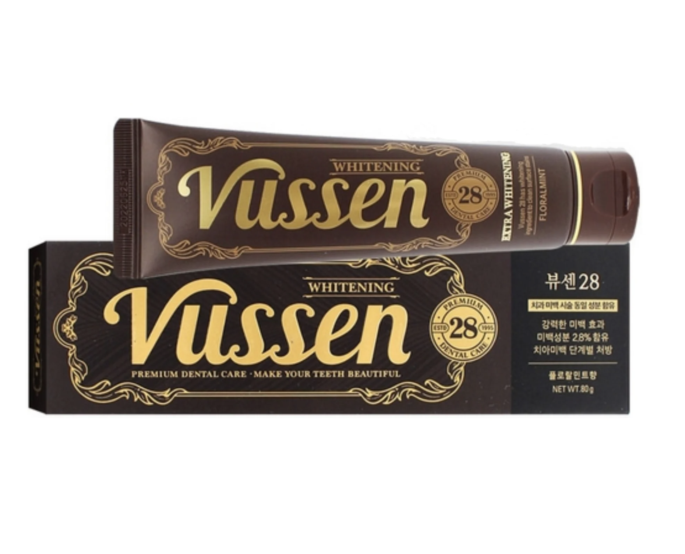 Vussen - (80g) Vussen 28 Extra Whitening toothpaste8809500570080 EXP.2026.12.26