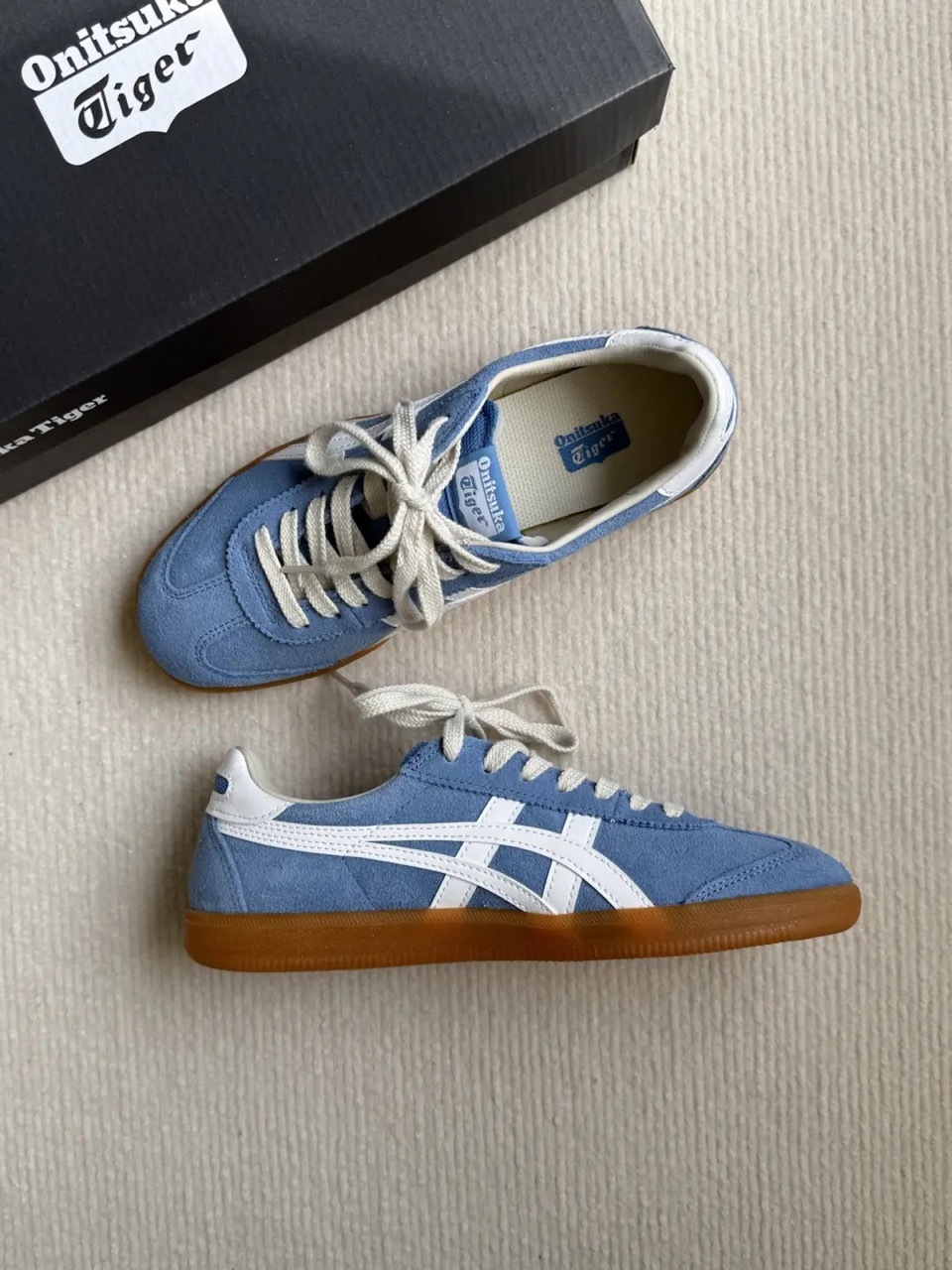 Onitsuka Tiger Tokuten 鬼塚虎 德訓鞋 焦糖底 天空藍 水藍 男女鞋 1183A907-400 / 預購