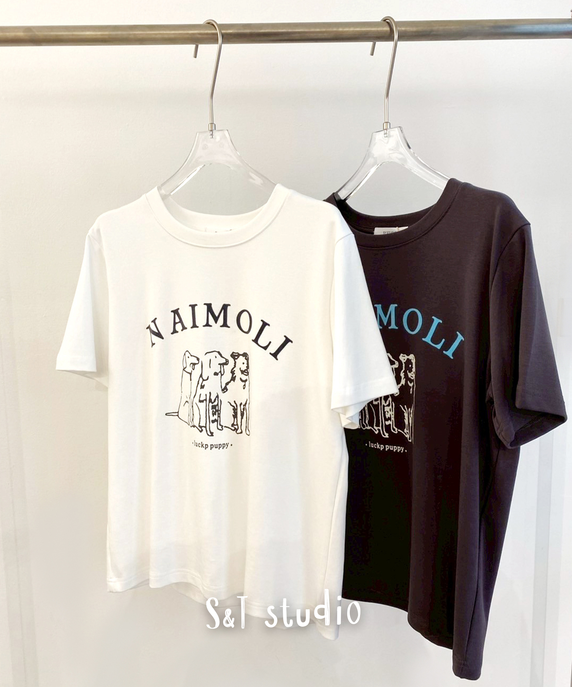 三隻小狗的字母物語 Tee