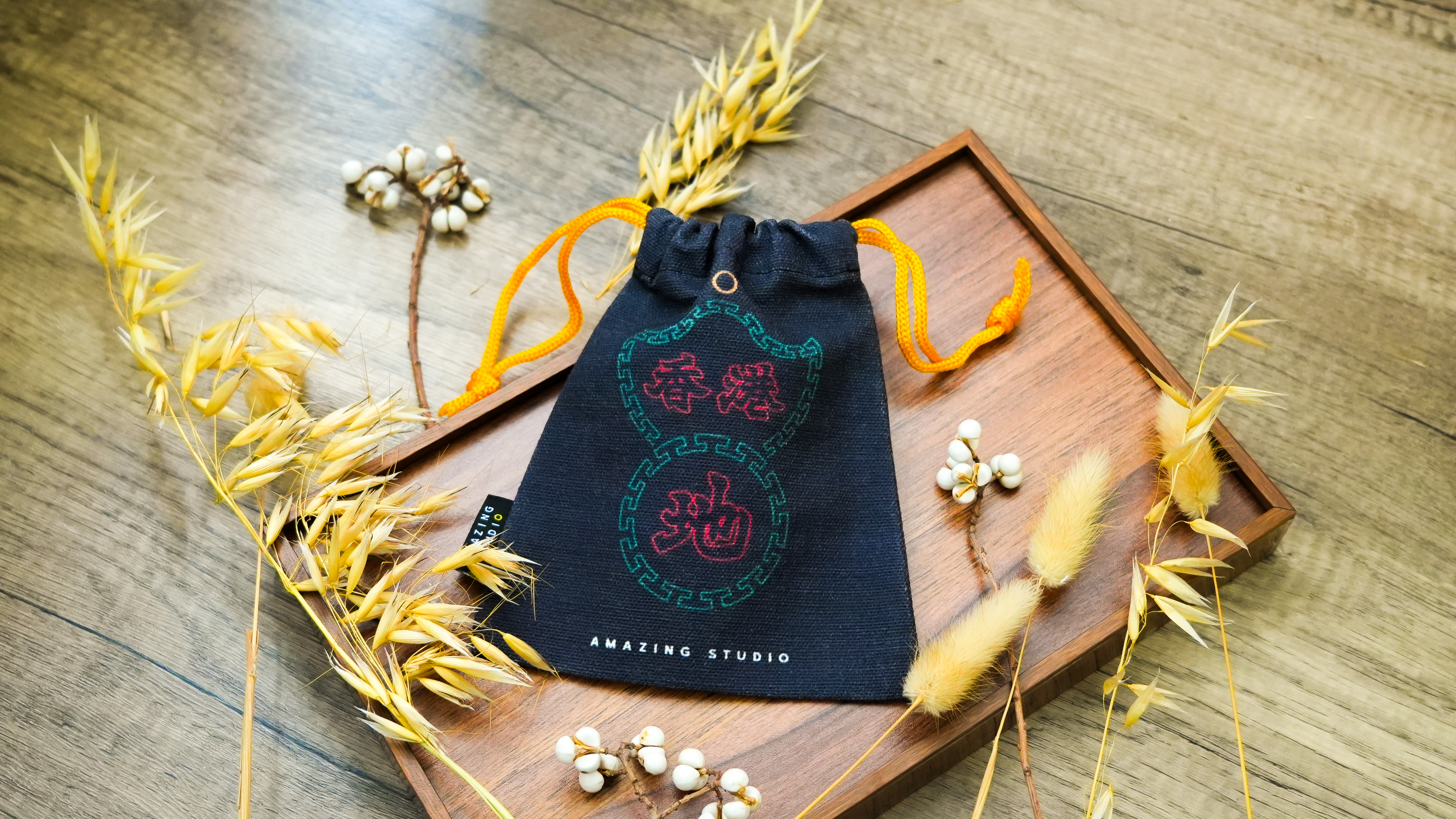 【香港地】 帆布束口袋丨Amazing Studio