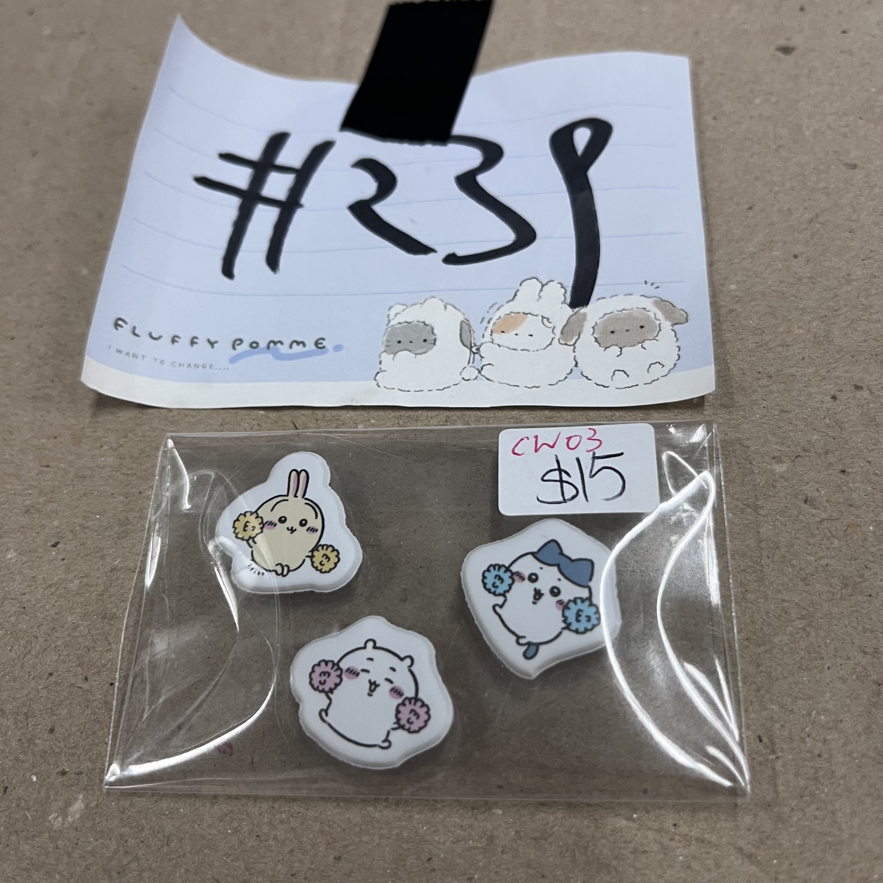 CHIIKAWA 貼紙 set CW03 #239